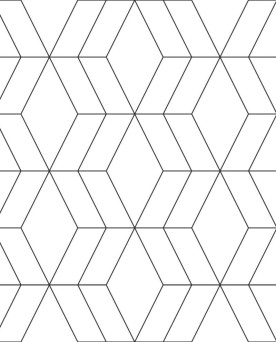 Papier peint géométrique Black, White and Gold Esta Home Noir et blanc 139149