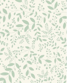 Papier peint Floral Green Life 2 Sympathy Vert d'eau 105340701