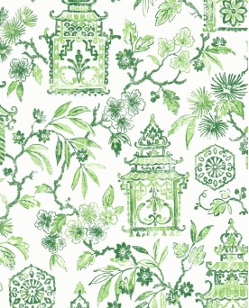 Papier peint Temple Happy Vert FD26312