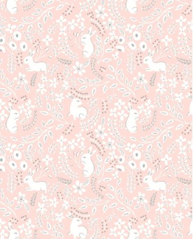 Papier peint intissé enfants Lapins Tartine et Chocolat