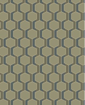 Papier peint intissé à motifs géométriques effet 3D Hamilton