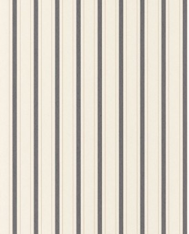 Papier peint intissé rayures Noir Les Belles Toiles de Jouy 2