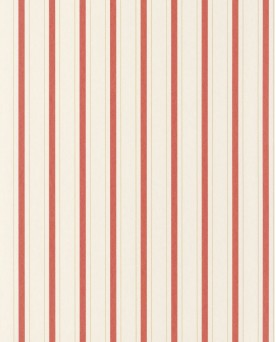 Papier peint intissé rayures Rouge Les Belles Toiles de Jouy 2
