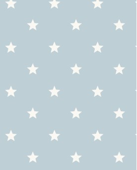 Papier peint intissé enfant Bleu Ciel Etoilé
