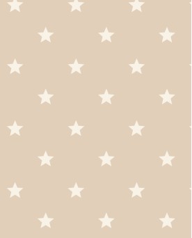 Papier peint intissé enfant Beige Ciel Etoilé