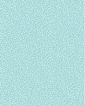 Papier peint intissé enfant Bleu Pois enfants