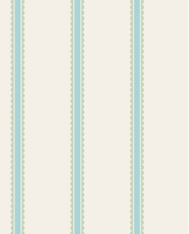 Papier peint intissé enfant Bleu Rayures enfants