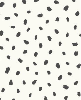 Papier peint intissé enfant Noir Savane Joyeuse